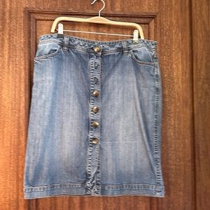 If your favorite jeans were a skirt